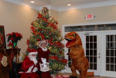 T-Rocks with Santa and Mrs. Clause