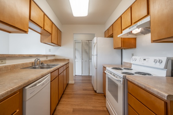 Kitchen With Modern Appliances