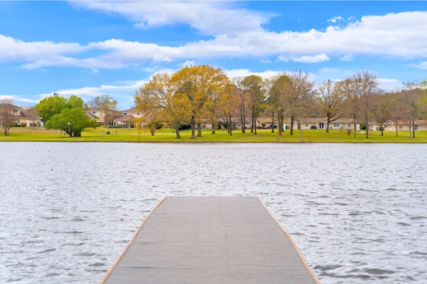 Dock On A Lake